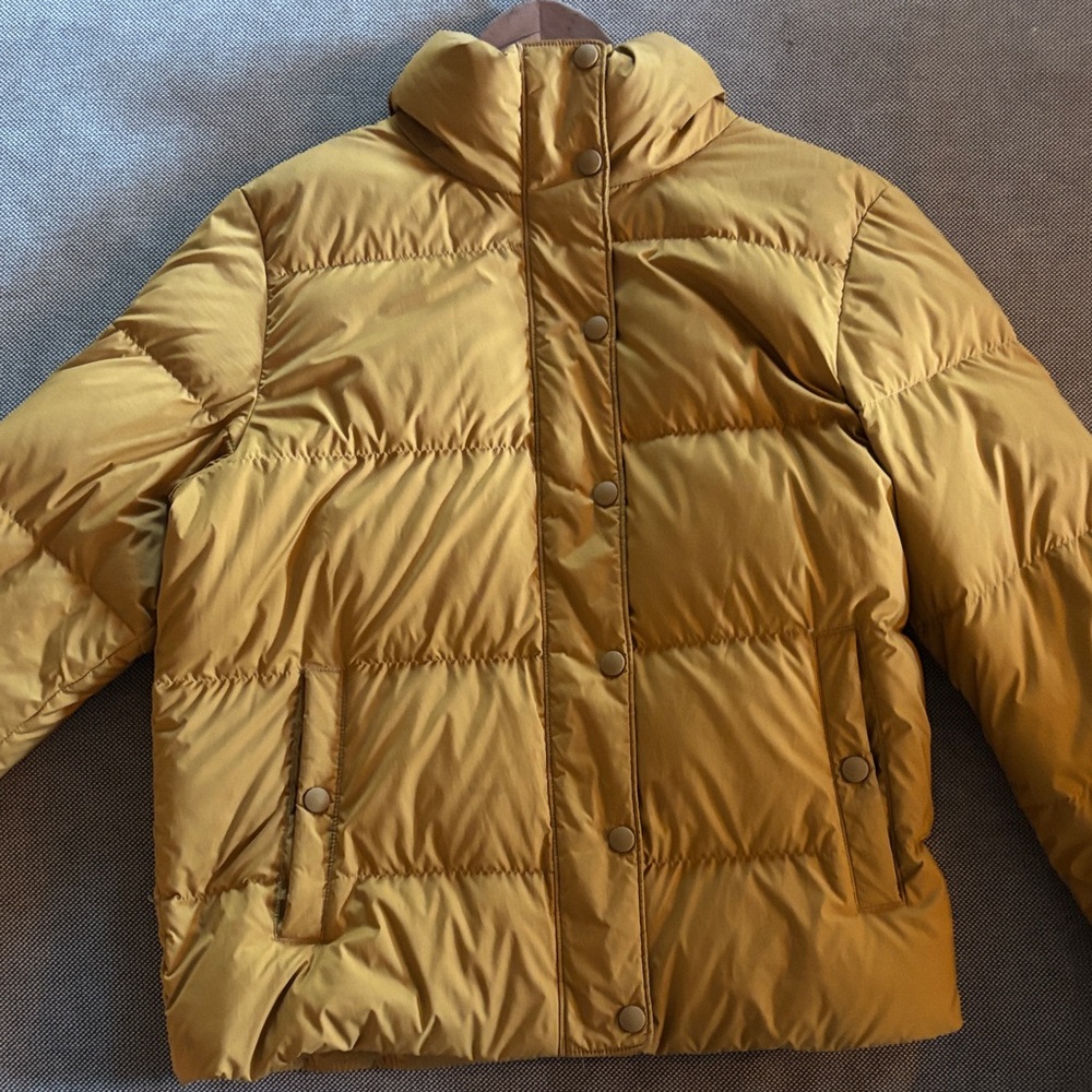 Patagonia Mustard Puffer Jacket